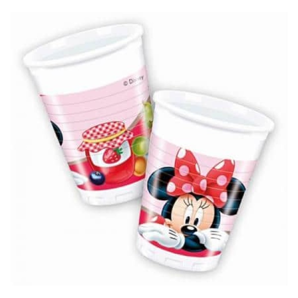Plastové poháre Minnie Mouse JAM, 8ks