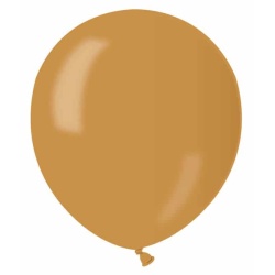 Balón metalický zlatý, 13cm, 1ks