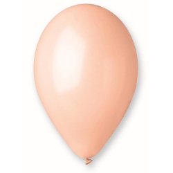 Balón pastelový lososový, 26cm, 1ks