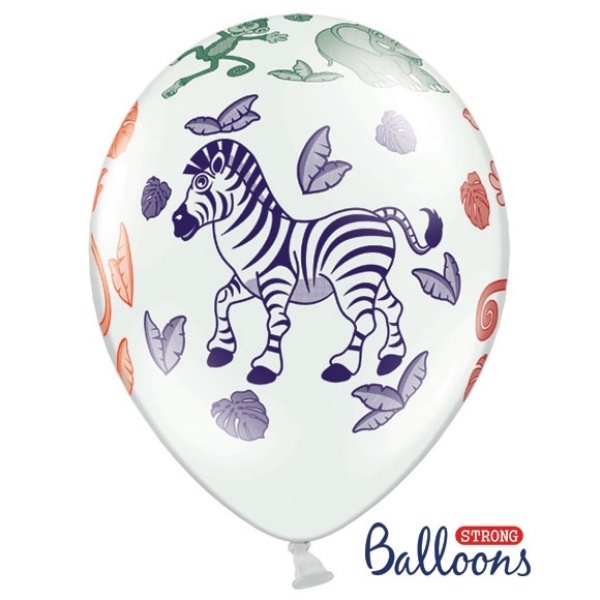 Balón ZOO zvieratká, 35cm, 1ks