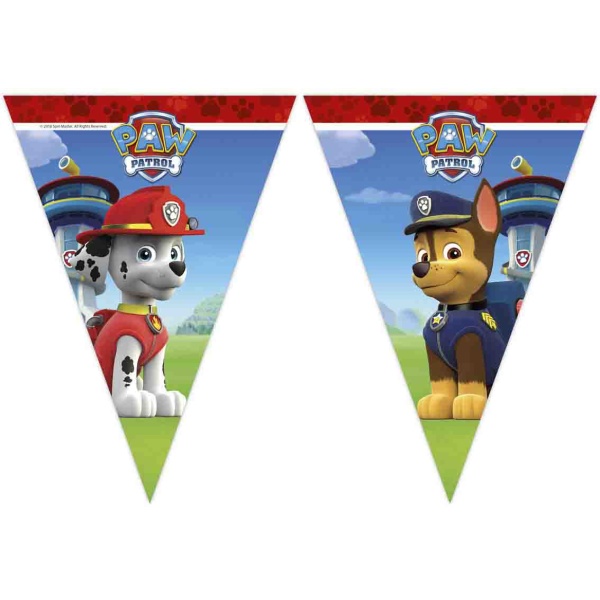 Vlajková girlanda Tlapková patrola - PAW Patrol, 230cm